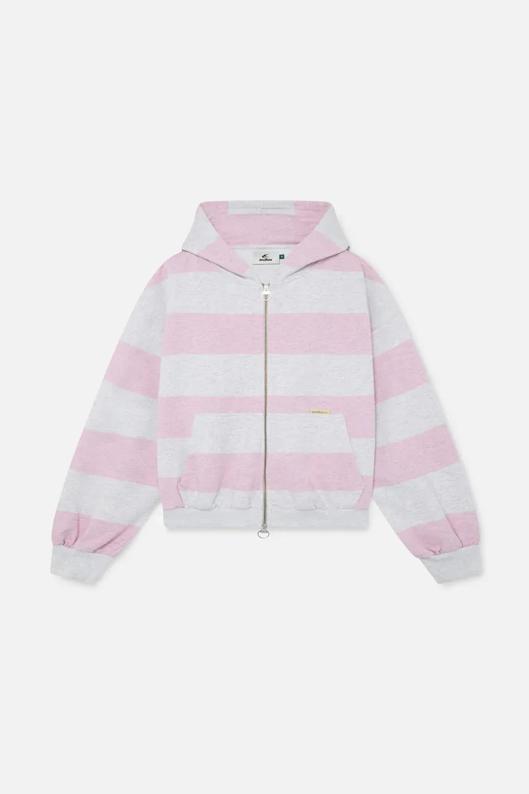 2026 New Striped Cropped Hoodie