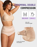 🌸Last Day✨Plus-Size High-Waist Cross Tummy Control Panties