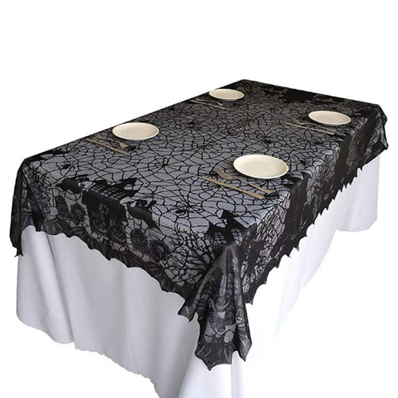 🎃Spooky Halloween Patterns Tablecloth and Placemats Set
