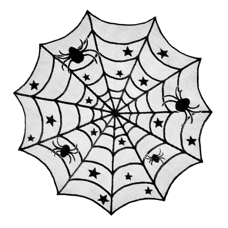 🎃Spooky Halloween Patterns Tablecloth and Placemats Set