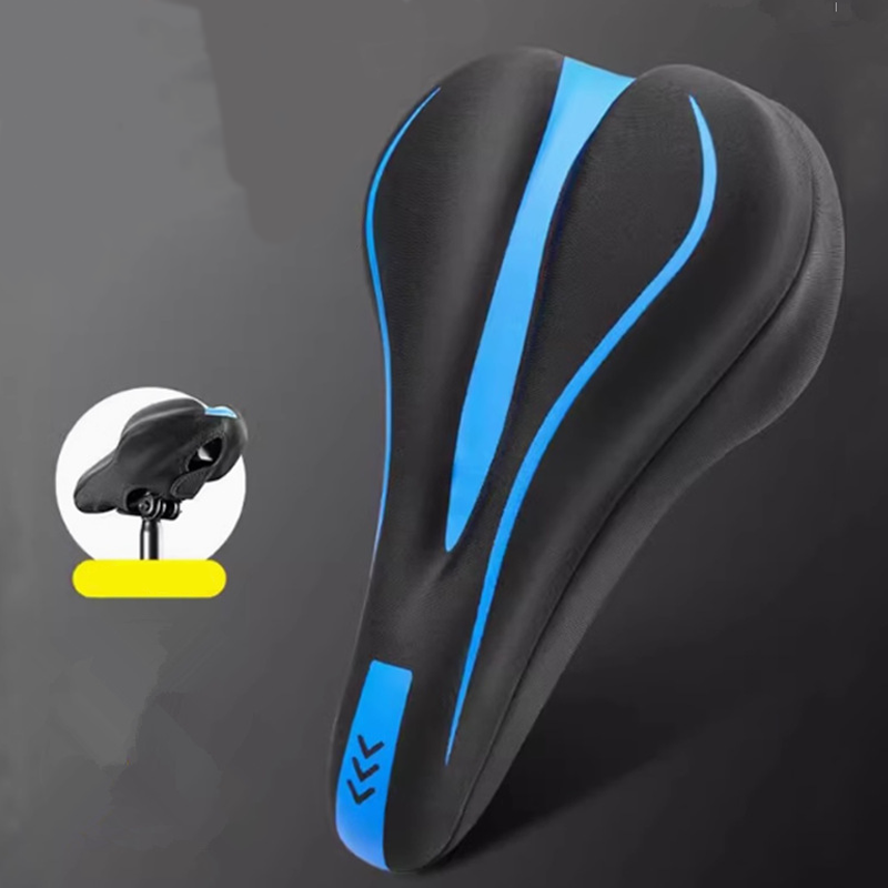 🚲 50% OFF!🎉 Highly Elastic Silicone Bike Saddle Cover, Softly Padded