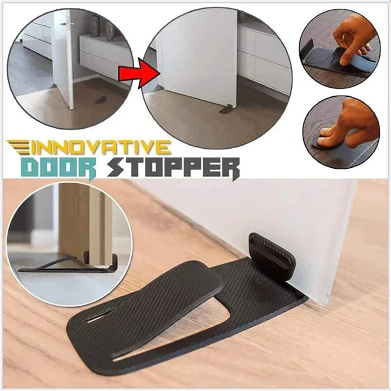 🚪🎁 50% OFF! Door Stopper Protector –  No-drill, residue-free & holds doors open. Safe & simple – stock up & save! 🏠✅