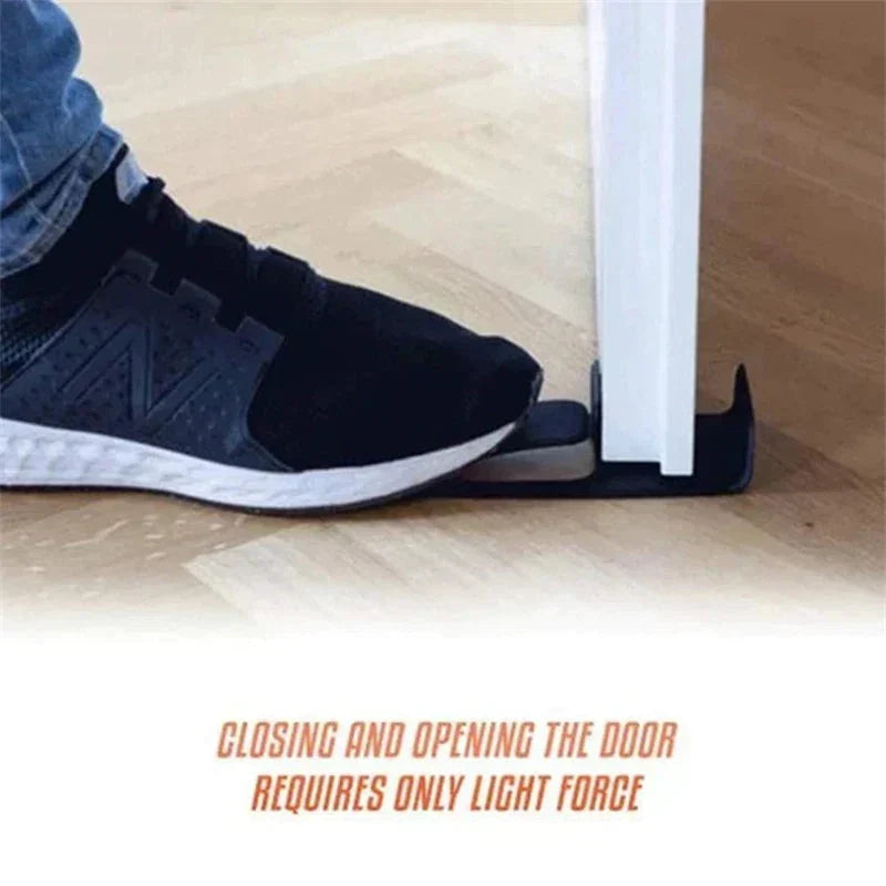 🚪🎁 50% OFF! Door Stopper Protector –  No-drill, residue-free & holds doors open. Safe & simple – stock up & save! 🏠✅