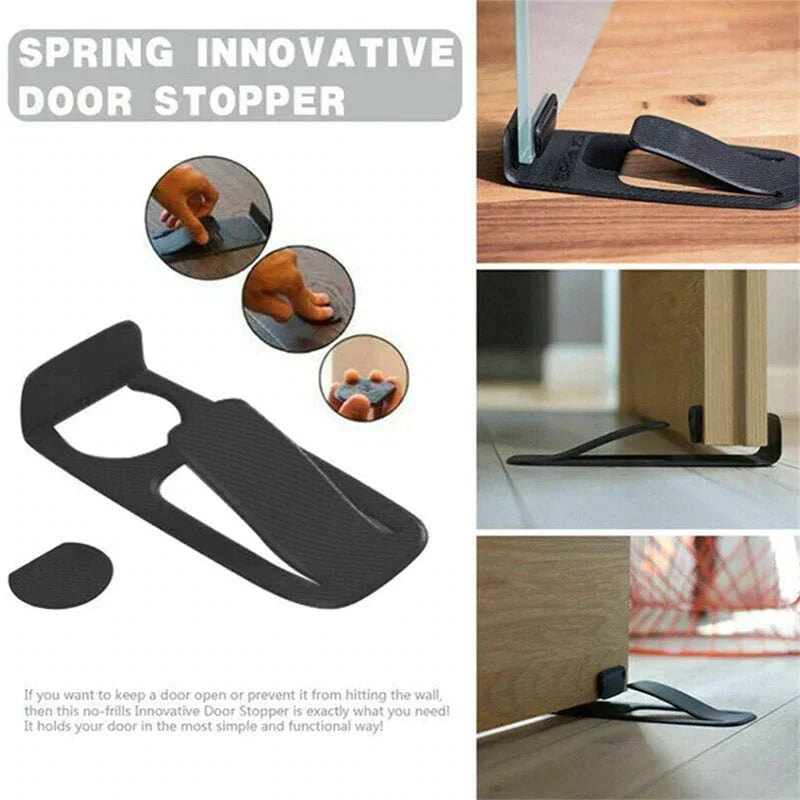 🚪🎁 50% OFF! Door Stopper Protector –  No-drill, residue-free & holds doors open. Safe & simple – stock up & save! 🏠✅