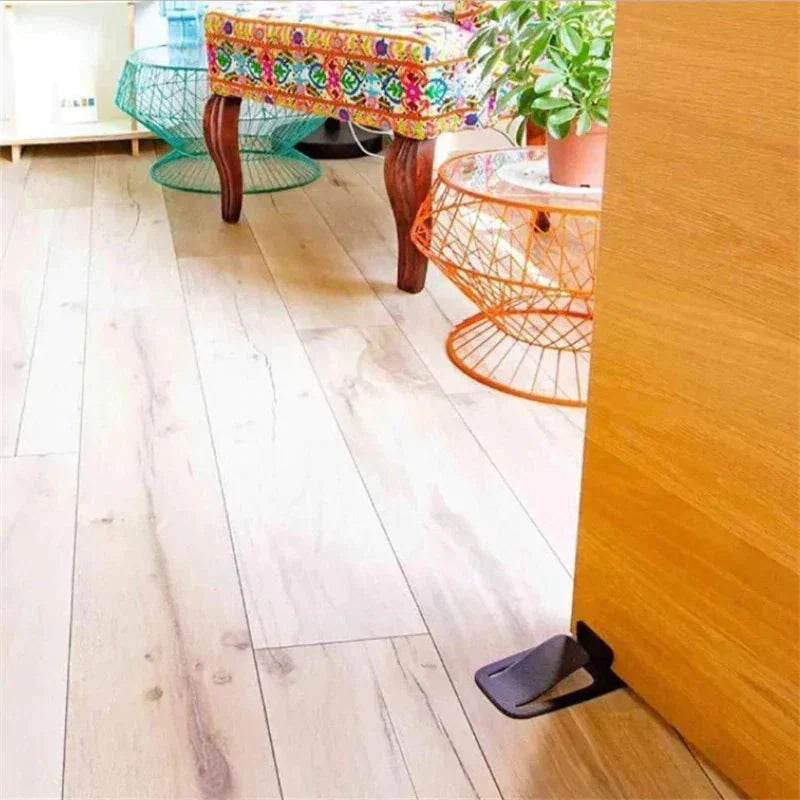 🚪🎁 50% OFF! Door Stopper Protector –  No-drill, residue-free & holds doors open. Safe & simple – stock up & save! 🏠✅