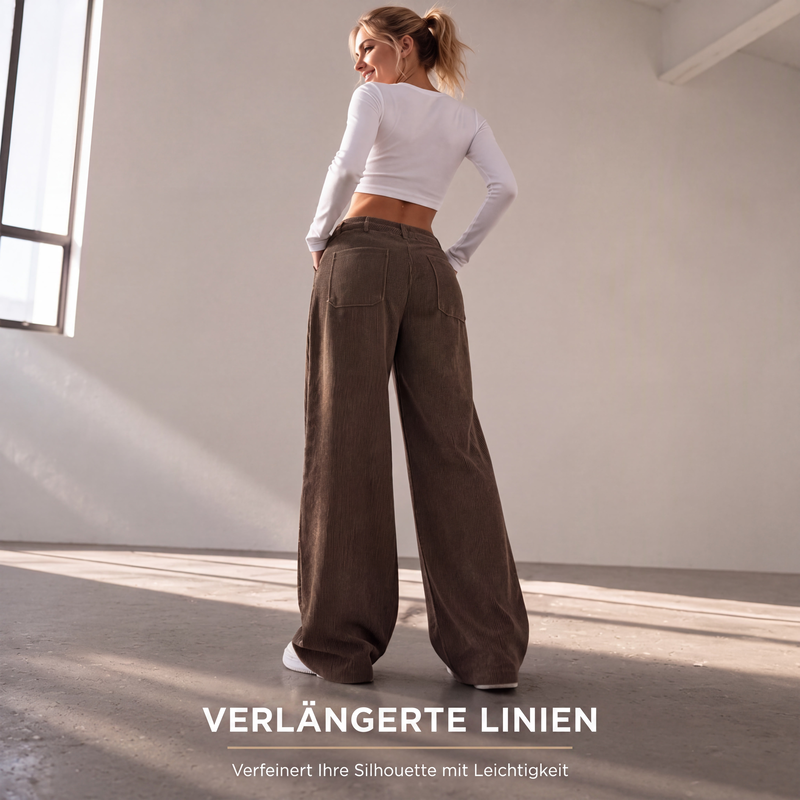 📢📢50% discount!!!🎉✨Casual wide-leg trousers with a relaxed fit for women