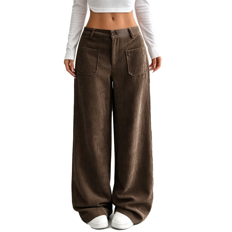 📢📢50% discount!!!🎉✨Casual wide-leg trousers with a relaxed fit for women
