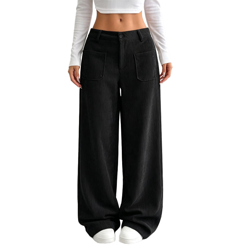 📢📢50% discount!!!🎉✨Casual wide-leg trousers with a relaxed fit for women