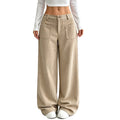 📢📢50% discount!!!🎉✨Casual wide-leg trousers with a relaxed fit for women