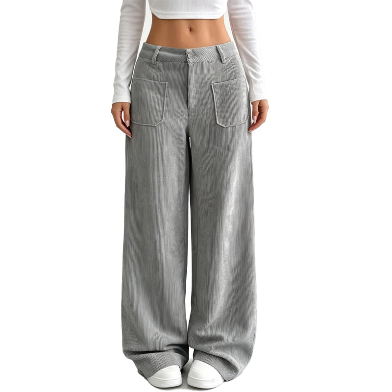 📢📢50% discount!!!🎉✨Casual wide-leg trousers with a relaxed fit for women
