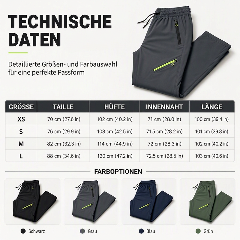 👖🔥 Best-seller – Casual women's sports/training pants with zippered pockets