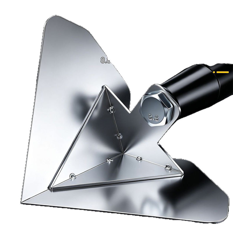 🔧 Corner Trowel: Stainless Steel Blade, Ergonomic Grip, for Flawless Internal & External Corners